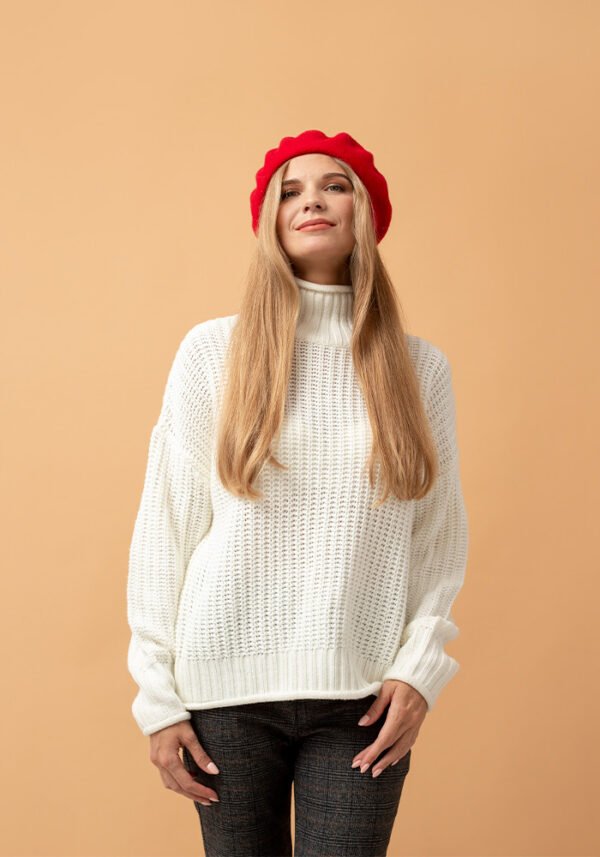 Relaxed Fit Knit Sweater